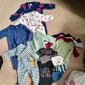 Bundle lot of Carters 3 month clothes